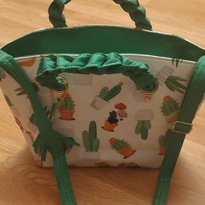 Hand Bag Cactus Design